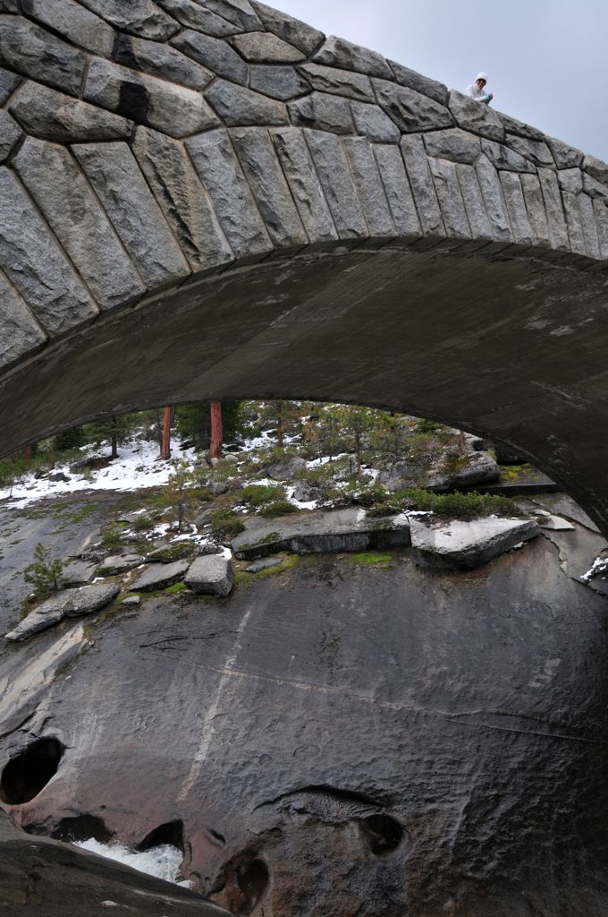 Much better view from the bridge /