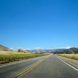 Road to Kings Canyon NP/
		    