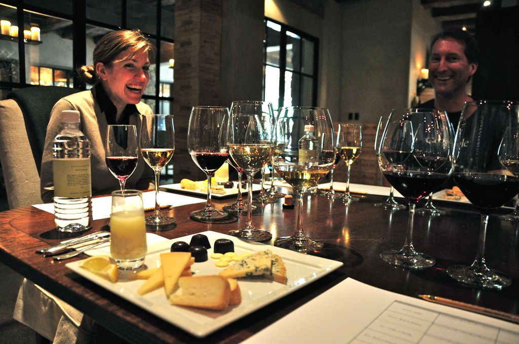 We all had a great time tasting/