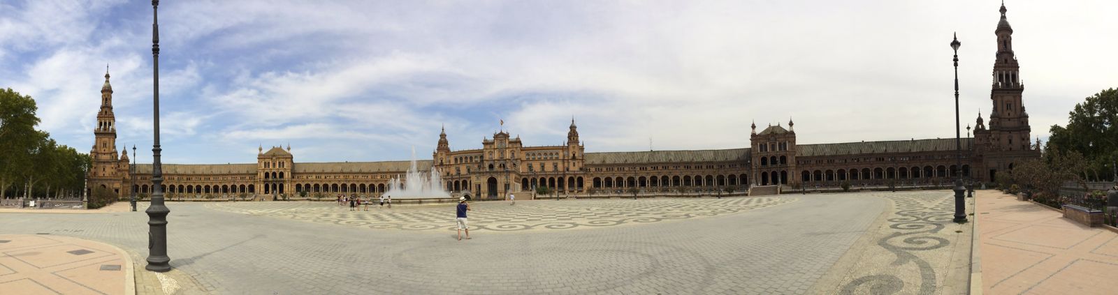 Crazy ass Plaza de España/