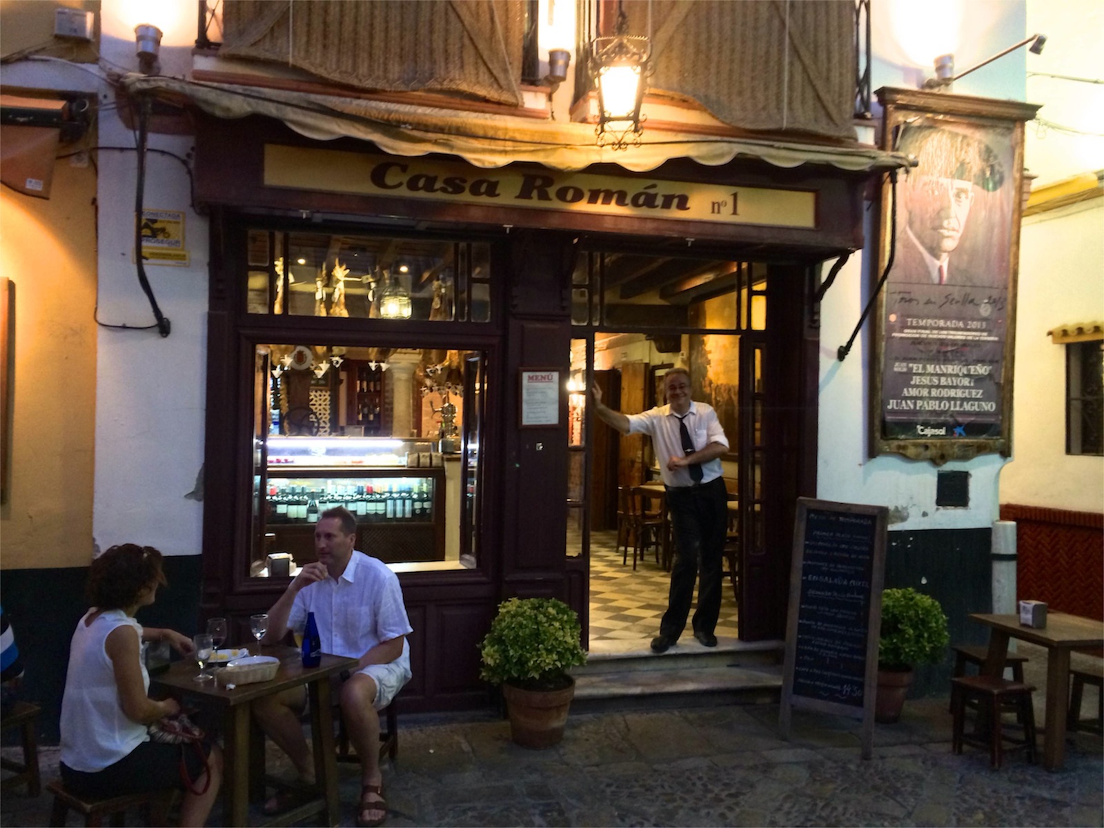 Tapas at a super-local tapas bar/