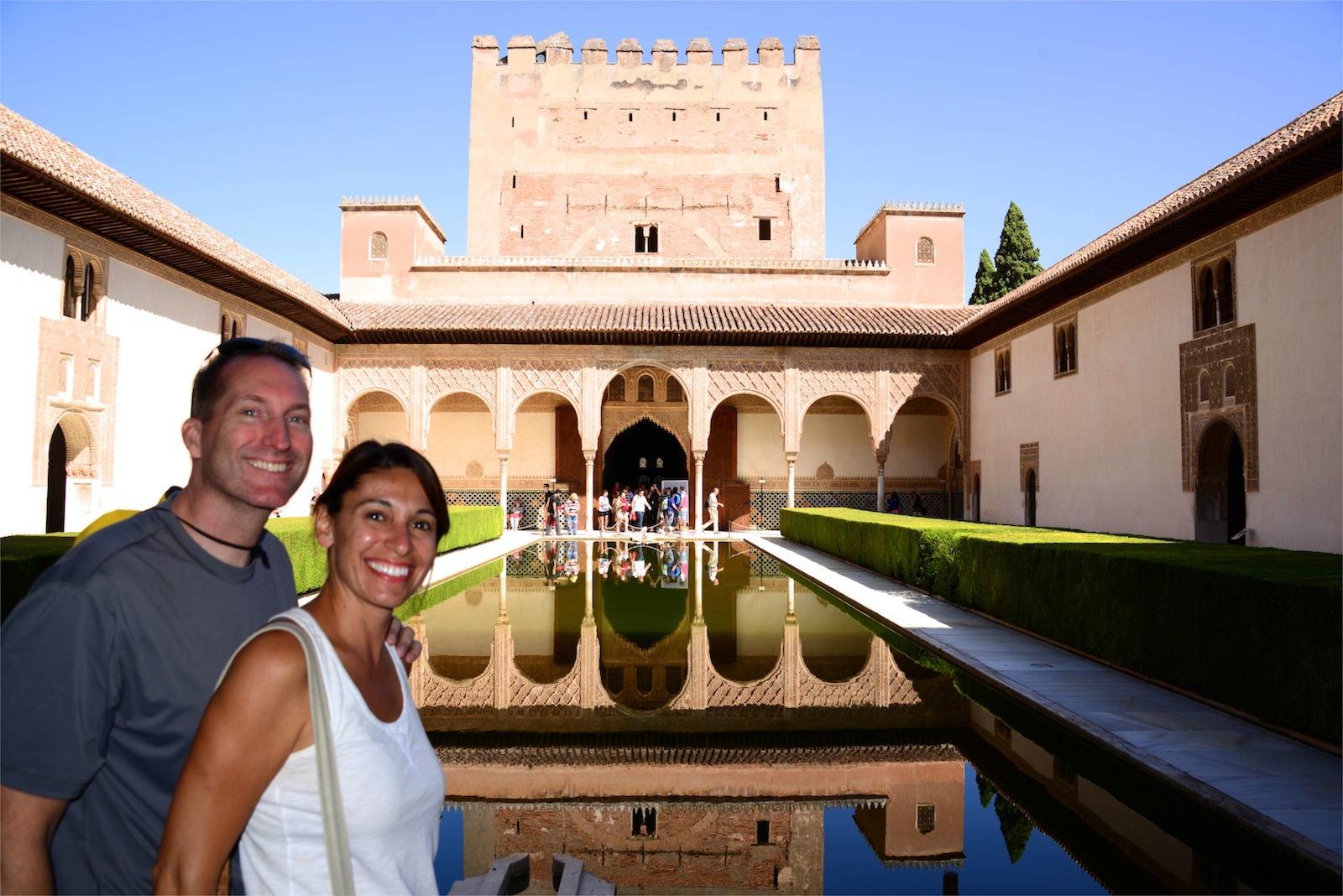 Patio de Arrayanes (Totally not photoshopped)/