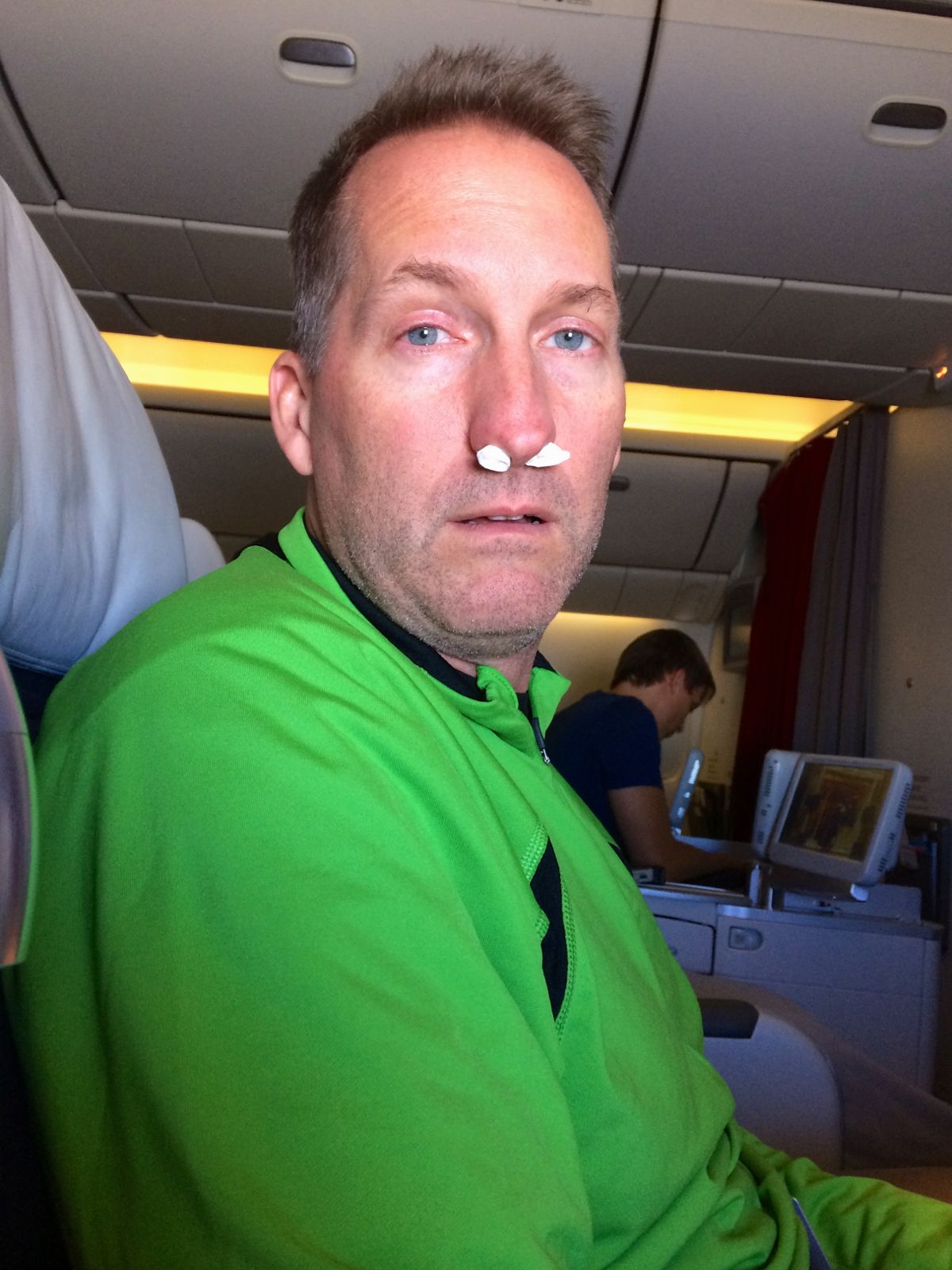 Obligatory trip sickness/