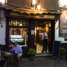Tapas at a super-local tapas bar/
		    