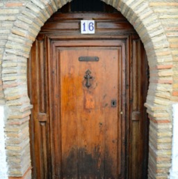 ... and door/
		    