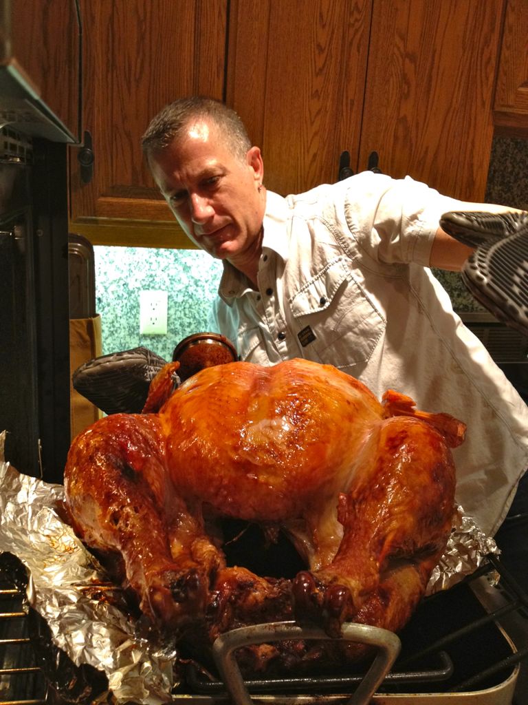 Hello giant turkey!/