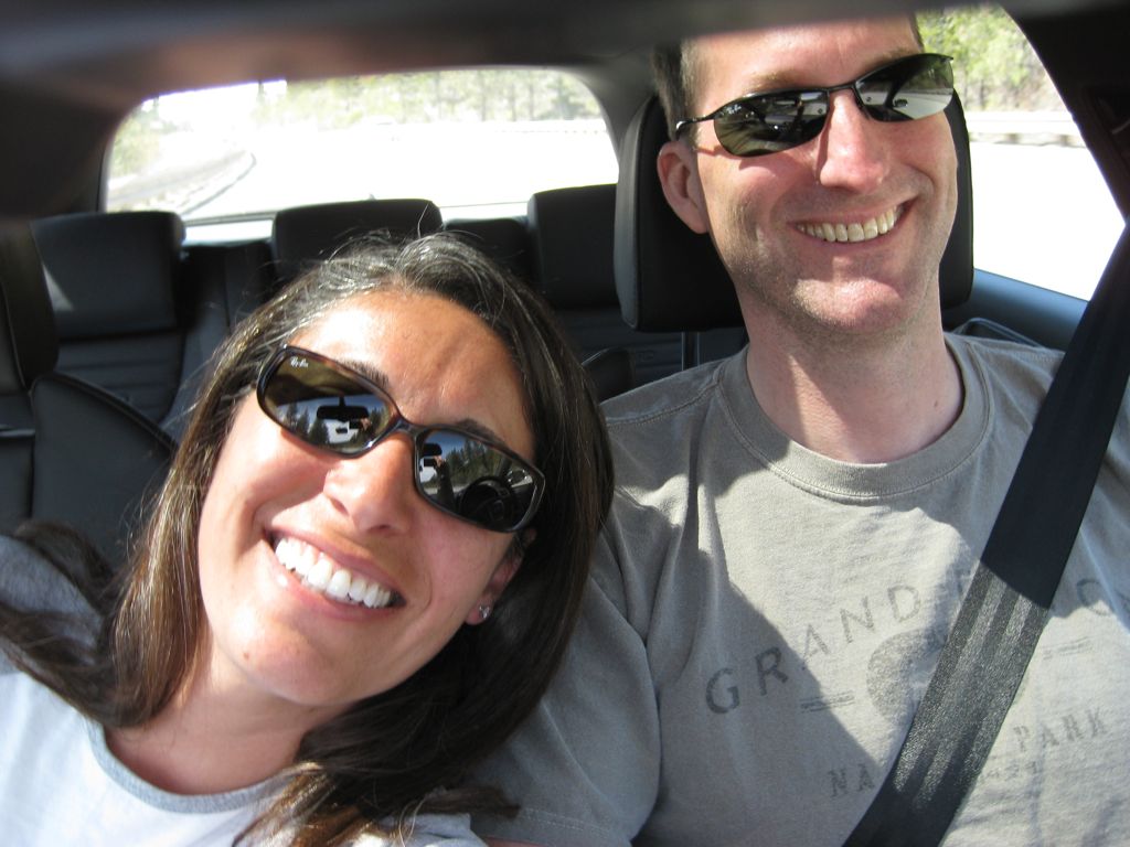 Our obligator start-of-trip photo/