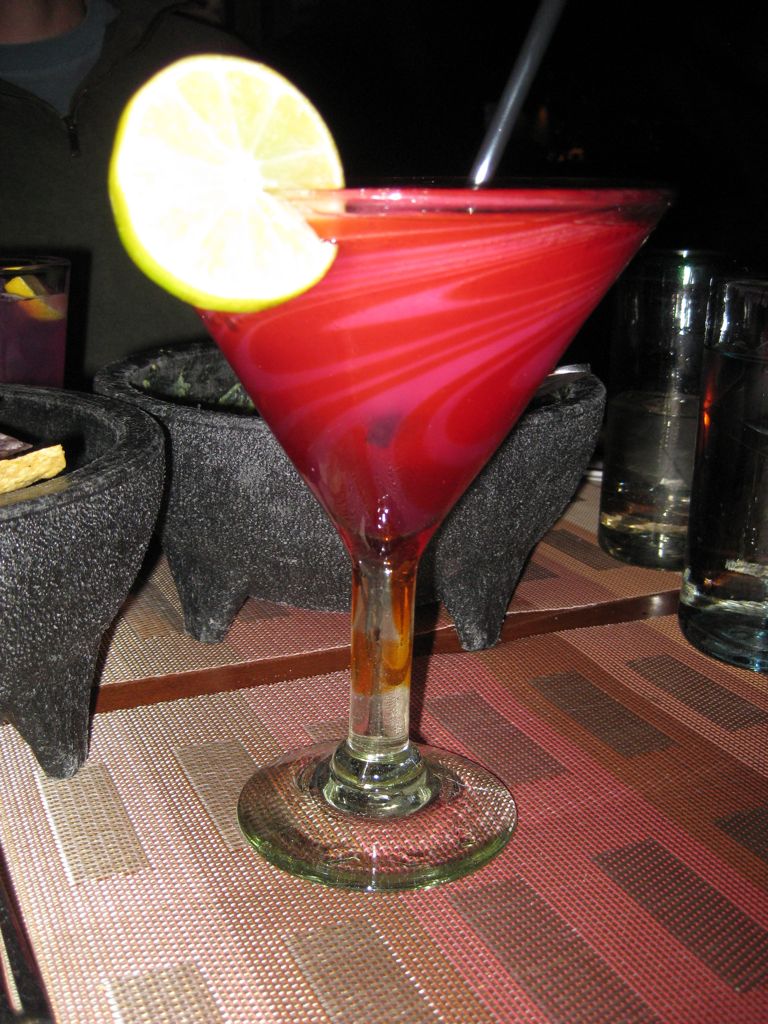 Prickly Pear margarita... it was too sweet/