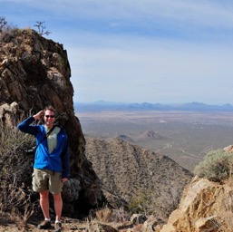 Almost at Wasson Peak/
		    