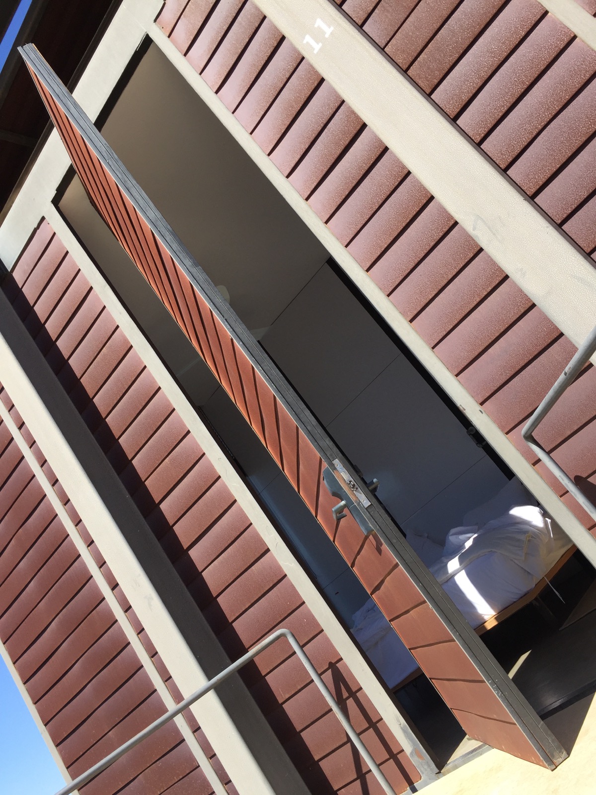 Biggest ass pivoting door you'll ever see/