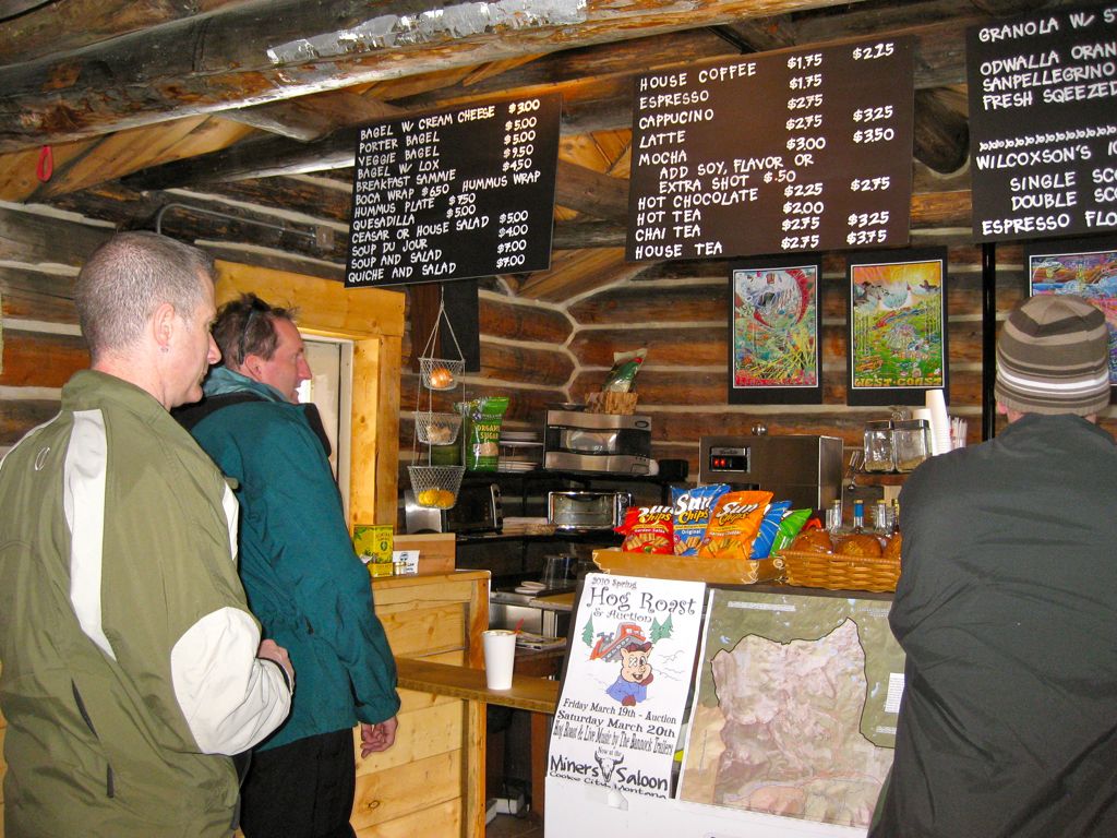 Coffee in Cooke City/