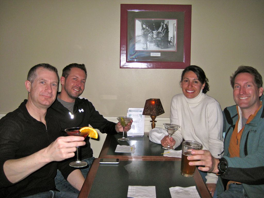 And our last night's drinks.../