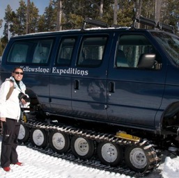 Tour van on tank tires!/
		    