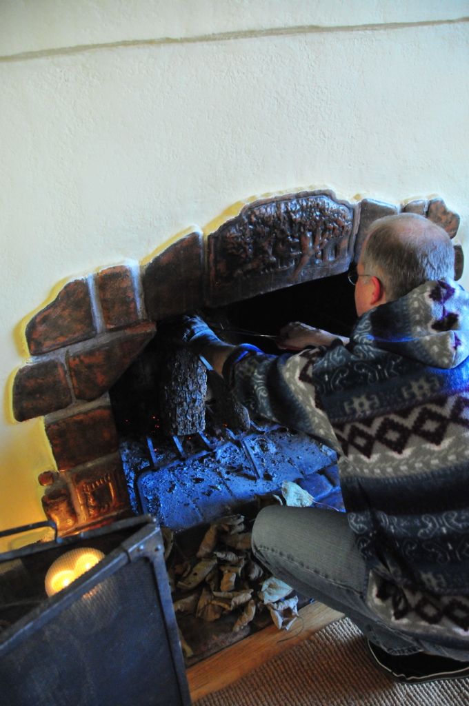 And if we could get a fire.../