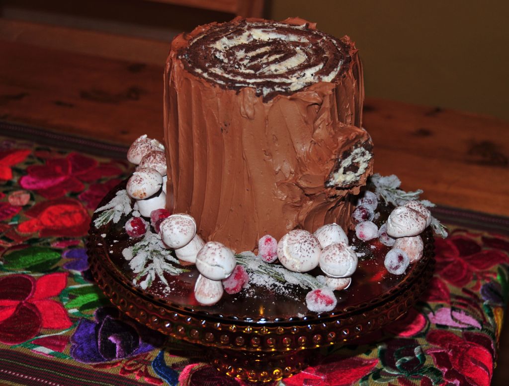 Our fabulous Bûche de Nöel/