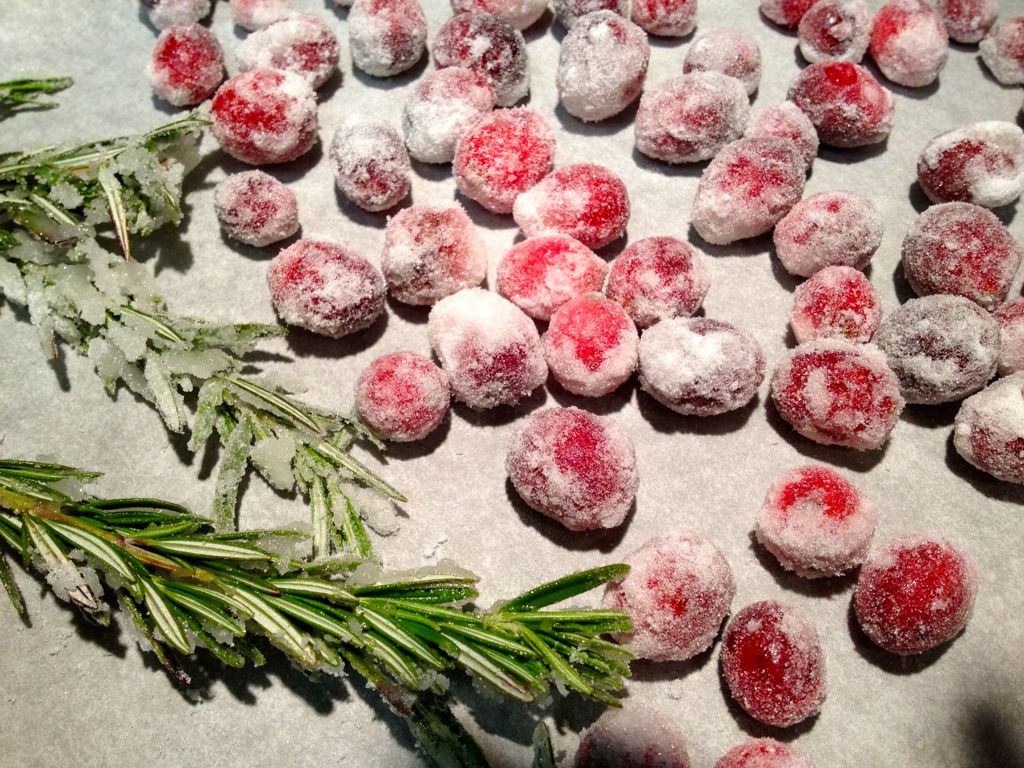 Decoration for the Bûche de Nöel/