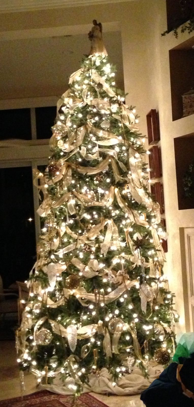 George's beautiful xmas tree/