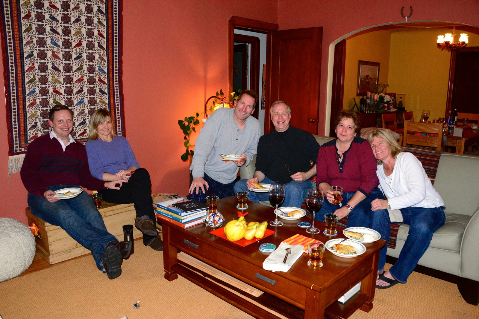 Lets try this again: end of the evening group shot!/