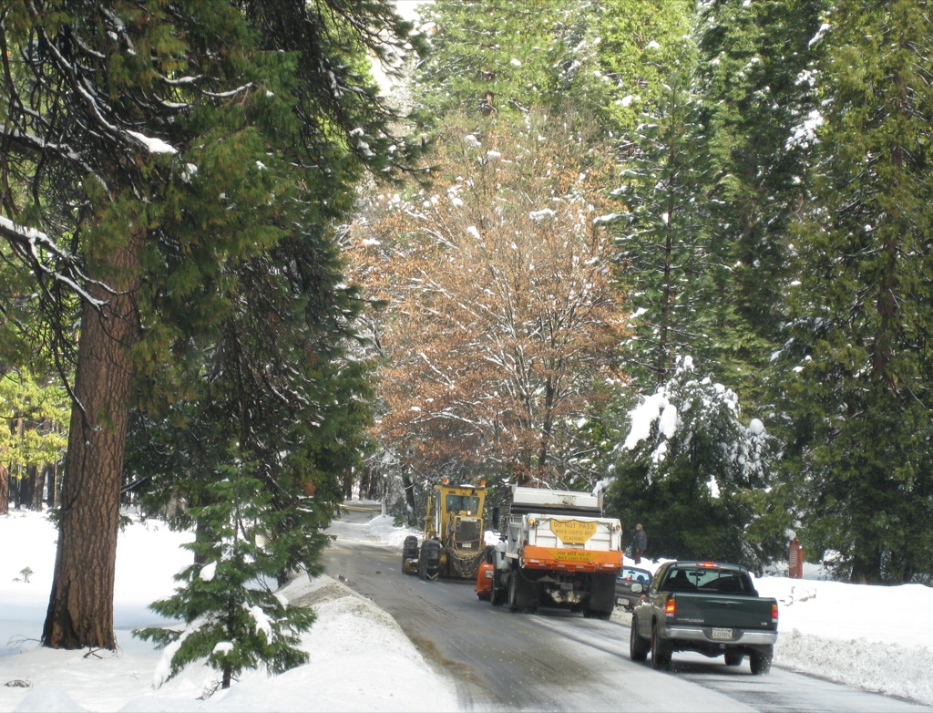 ...and following it/