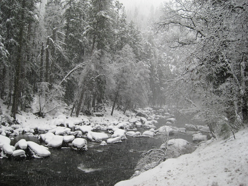 Boulders with frosting/